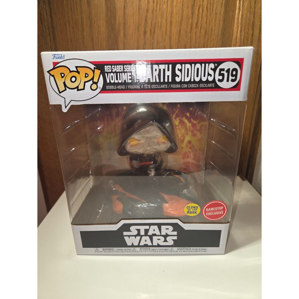 Funko Pop! Dark Sidious #519 Glow in the Dark